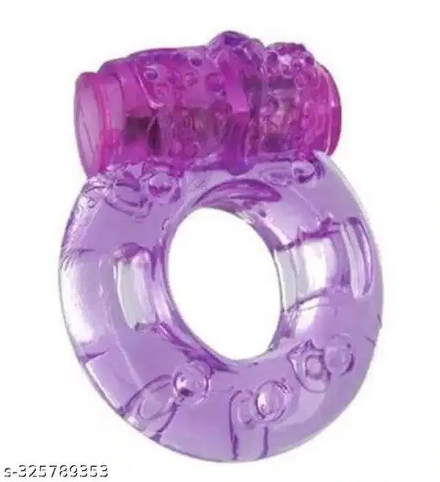 Joni Vibrate Ring for Men, Purple