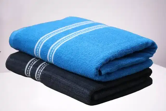 Bath Towel, 27x54 inches, Pack of 2, Multicolor