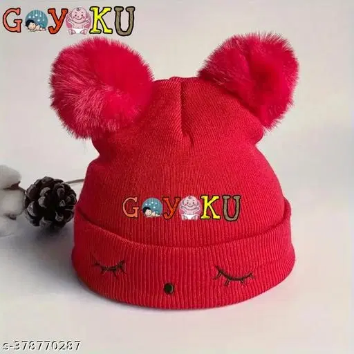 Printed Cap for Kids (Multicolor)