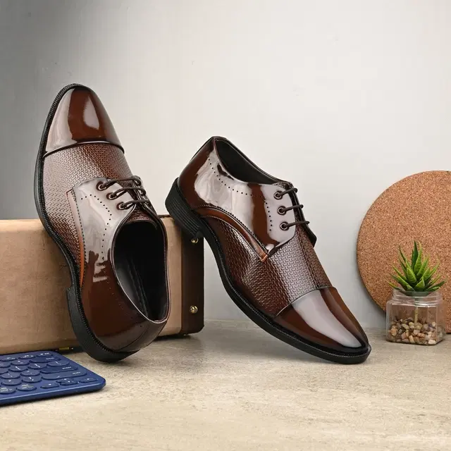 Formal Shoes for Men, Brown (6)