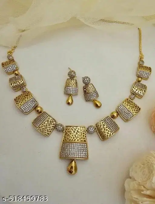 Gold Plated Jewellery Set