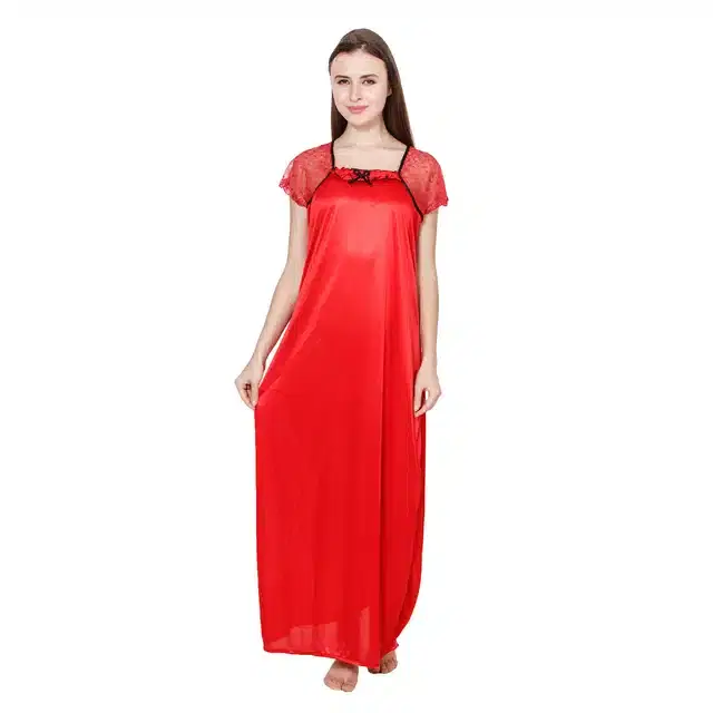 Nightdress for Women (Red)