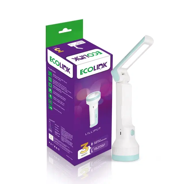 EcoLink 3w Lilliput Led Torch & Table Lamp