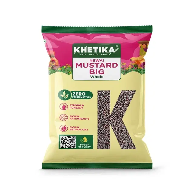Khetika Mustard/Sarso Big 100 g