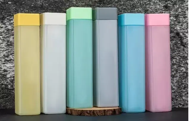Plastic Fridge Water Bottles, Pack of 6, Multicolor, 1000 ml