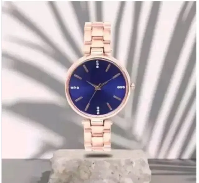 Analog Watch for Women (Rose Gold)