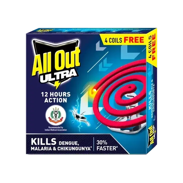 All out Anti Dengue Coil 12 Hour (10+4 units)