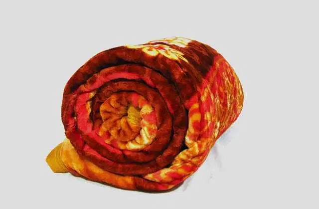 Luxurious Embossed Double Bed Blanket, Multicolor, 90X90 Inch, Pack Of 1, Mo-003