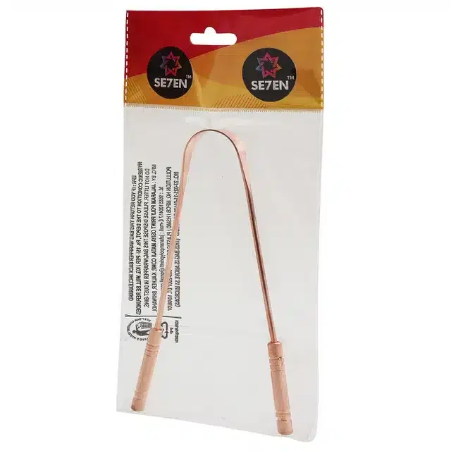 Copper Tongue Cleaner, Bronze