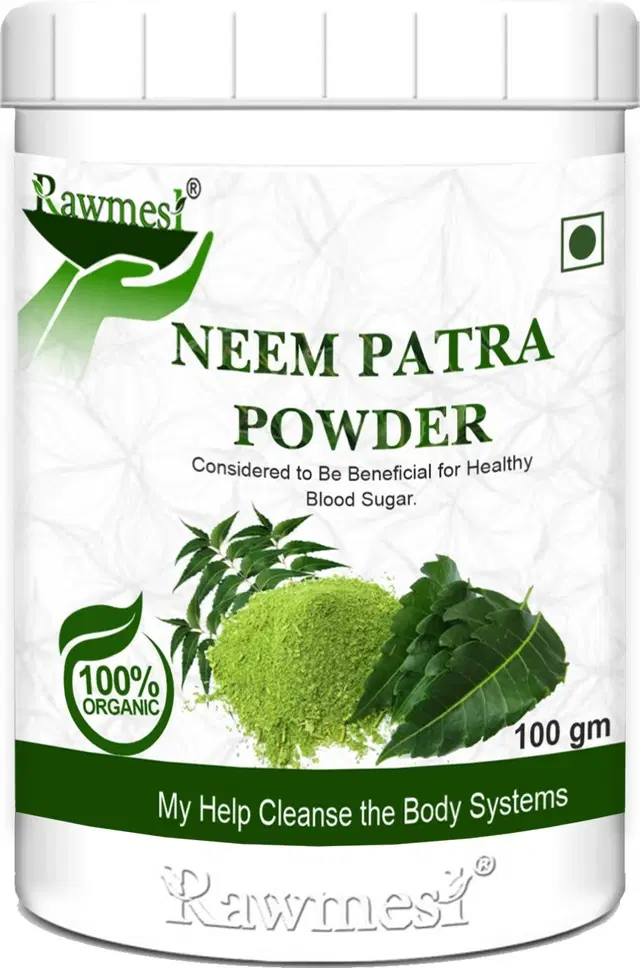 Pure Ayurvedic Neem Patra Powder, 100 g