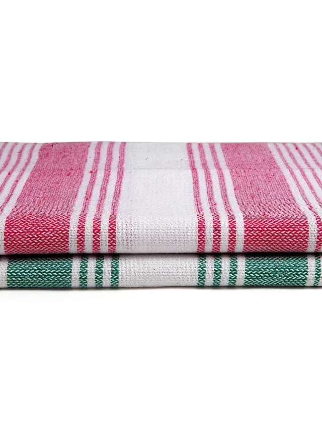 Cotton High Absorbent Bath Towels, Multicolor, Pack of 2