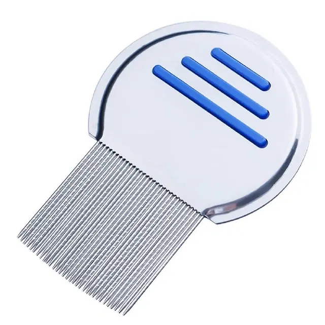 Stainless Steel Lice Comb, Silver
