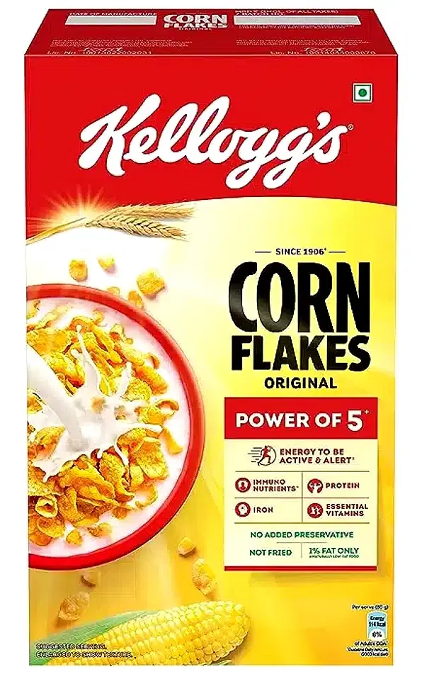 Kellogg'S Original & The Best Corn Flakes (Carton) 475 g