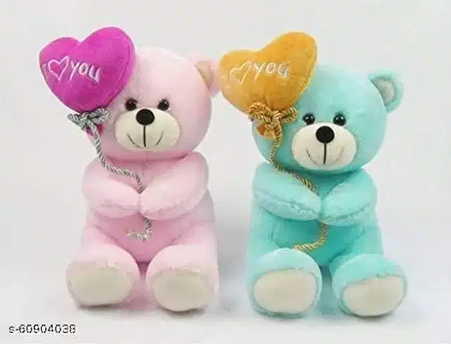 Stuffed Toys for Kids, Multicolor, Set of 2