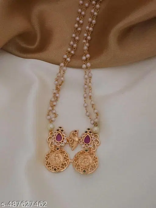 Gold Plated Jewellery Set For Women'S/Girls