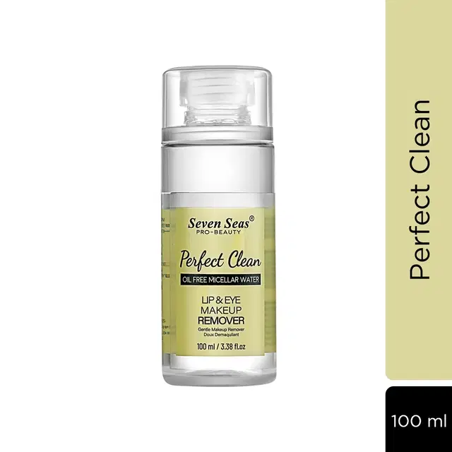 Seven Seas Perfect Clean Makeup Remover, Transparent (100 ml)