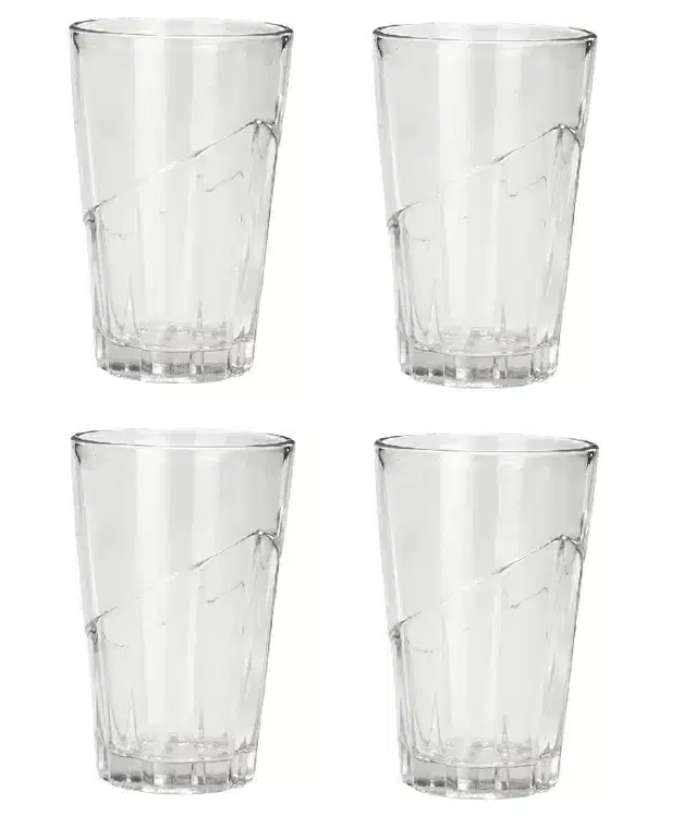 Liquor cum Cocktail Glasses, Transparent, 150 ml, Pack of 4