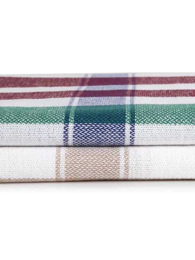 Cotton High Absorbent Bath Towels, Multicolor, Pack of 2
