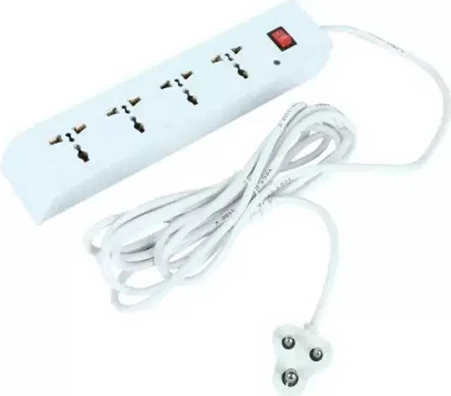 MN Enterprises Multipurpose Electric Extension Cord With Single Switch & Overload Protection, MN-4