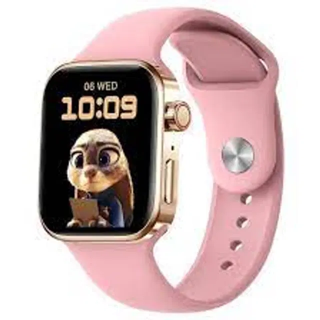 T500 Smart Watch with Calling Function for Men & Women, Pink