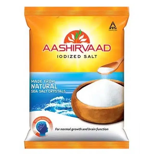 Aashirvaad Iodized Salt 1 kg