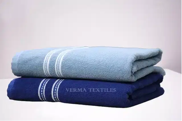 Bath Towel, 27x54 inches, Pack of 2, Multicolor