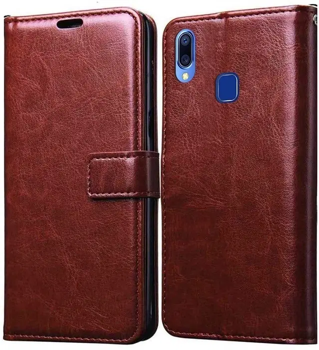 Flip Mobile Cover for Vivo Y95, Multicolor