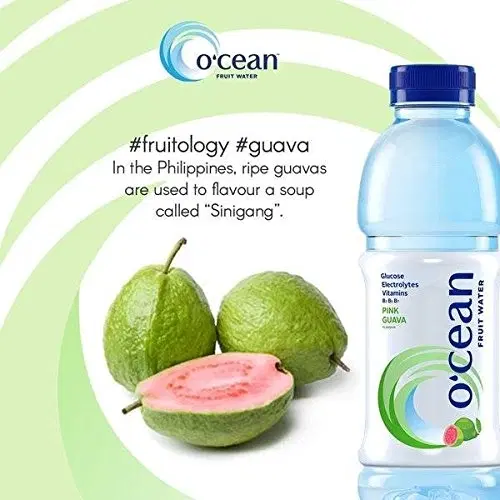 O'cean Fruit Water, Pink Guava, 500 ml