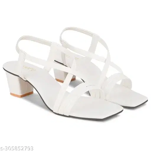 Acknew Heels for Women ACK10015, White (4)