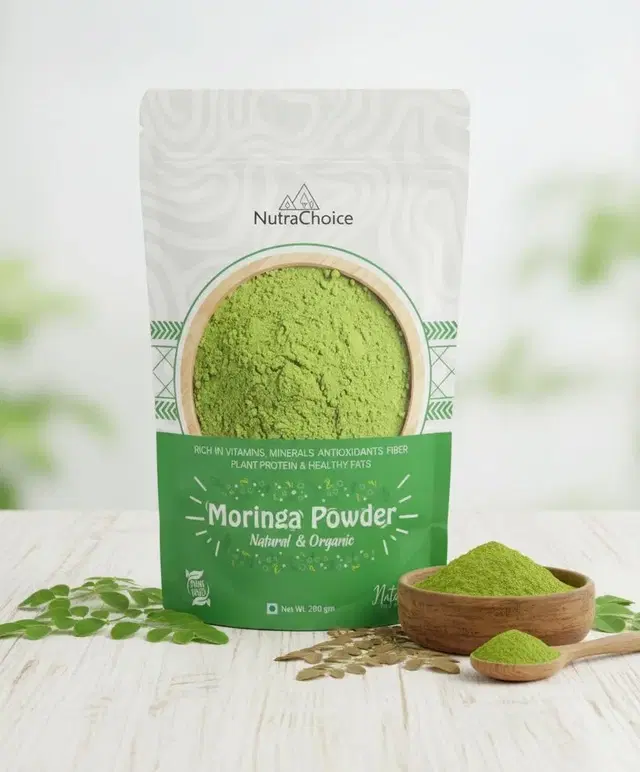 Organic Moringa Leaf Powder, 200 g