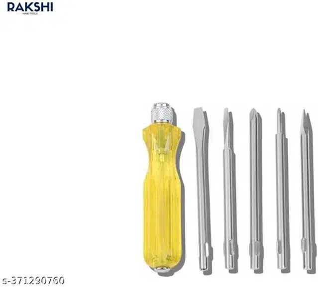 5 in 1 Screw Driver Set, Multicolor, Set of 1