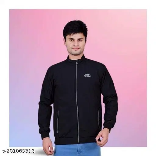 Jacket for Men (Black, M)