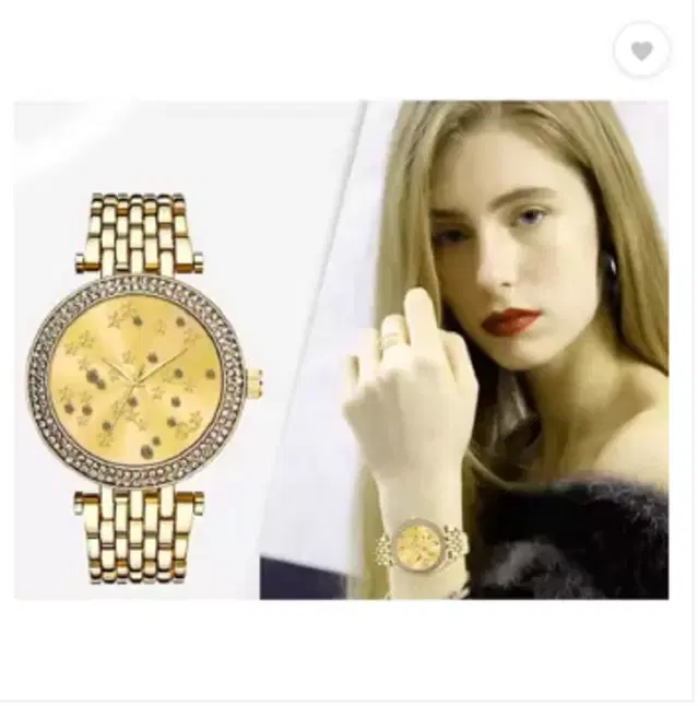 Analog Watch for Women (Gold)