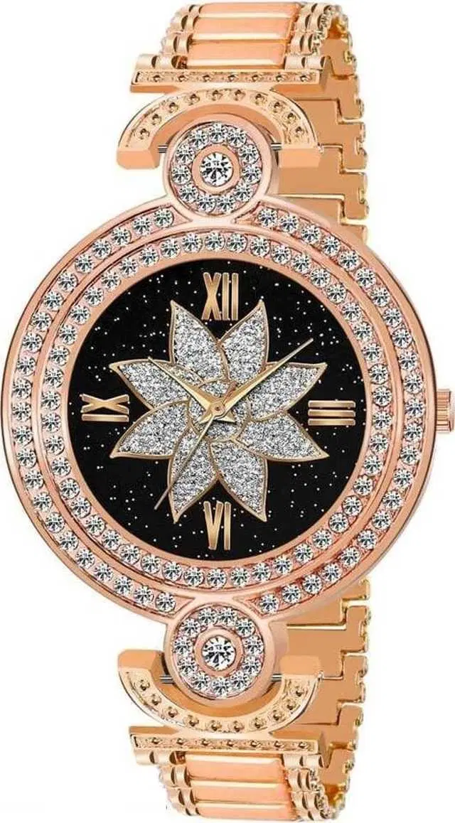 Analog Watch For Womens (Rose Gold) (WS-210)