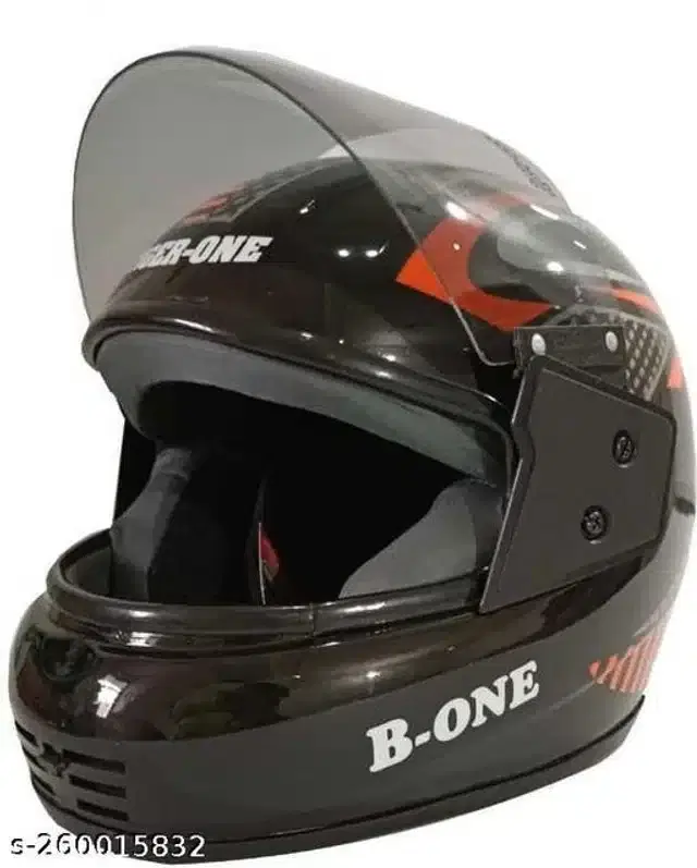 Full Face Helmet For Men, Black
