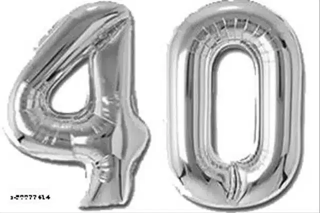 Number Foil Balloon, Assorted, Pack of 1