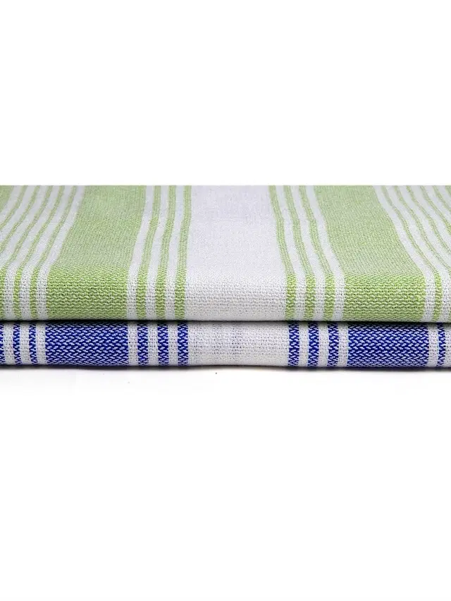 Cotton High Absorbent Bath Towels, Multicolor, Pack of 2