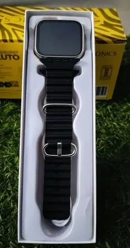 T-800 Ultra Series Smartwatch for Men & Women, Black