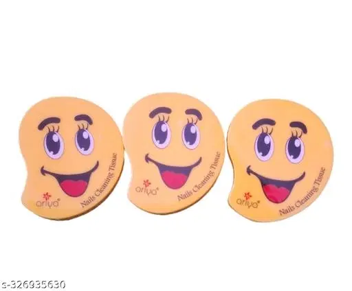 Nail Polish Removal 25 Pcs Wipes, Pack of 3