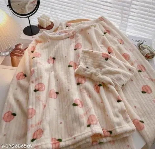 Comfort Nightdress for Women (Cream, XL)