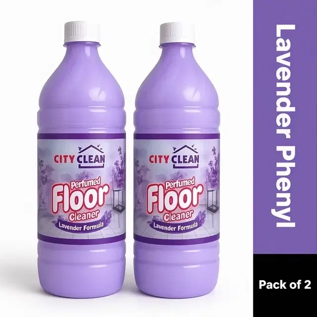 CityClean Lavendar Phenyl 2X500 ml (Pack of 2)
