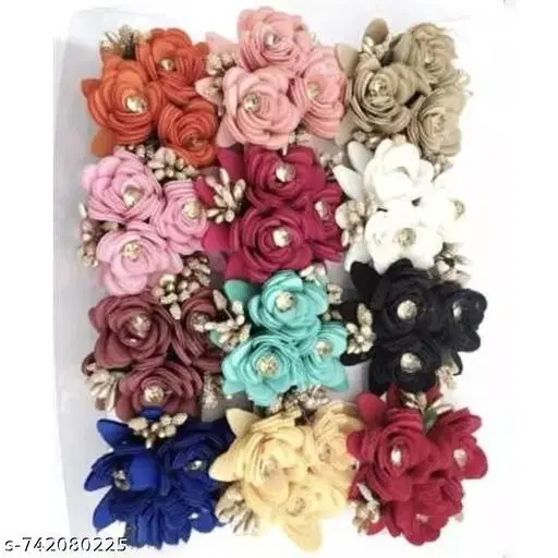 Hair Bun Extension for Women, Pack of 3 (Multicolor)