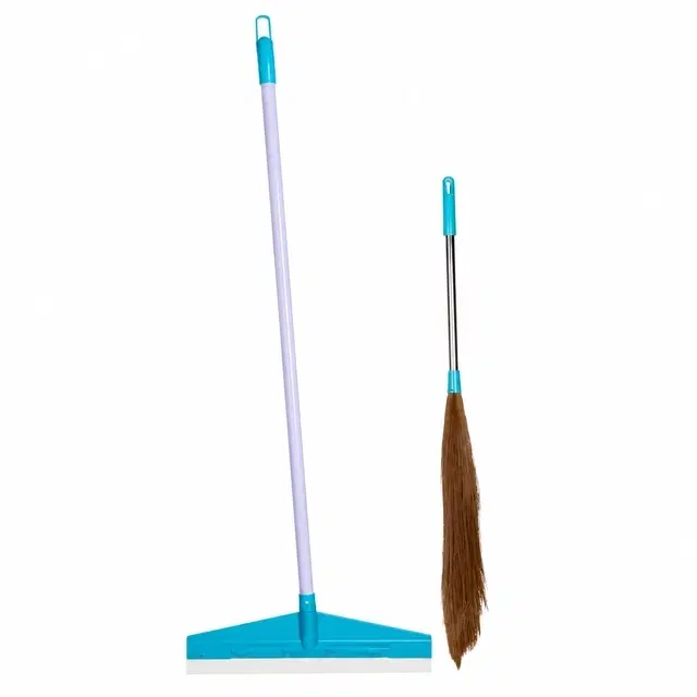 Shagun Steel Phool Jhadoo & Floor Wiper, 16 inch