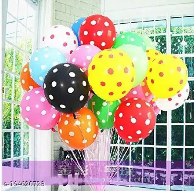 Balloons for Decoration, Multicolor, Pack of 50