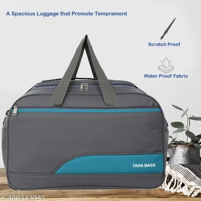 Polyester Duffel Bags, Grey