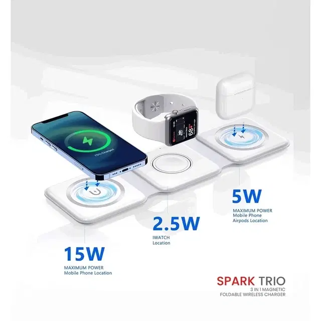 SWISS MILITARY SM-SPARK TRIO WIRELESS CHARGE