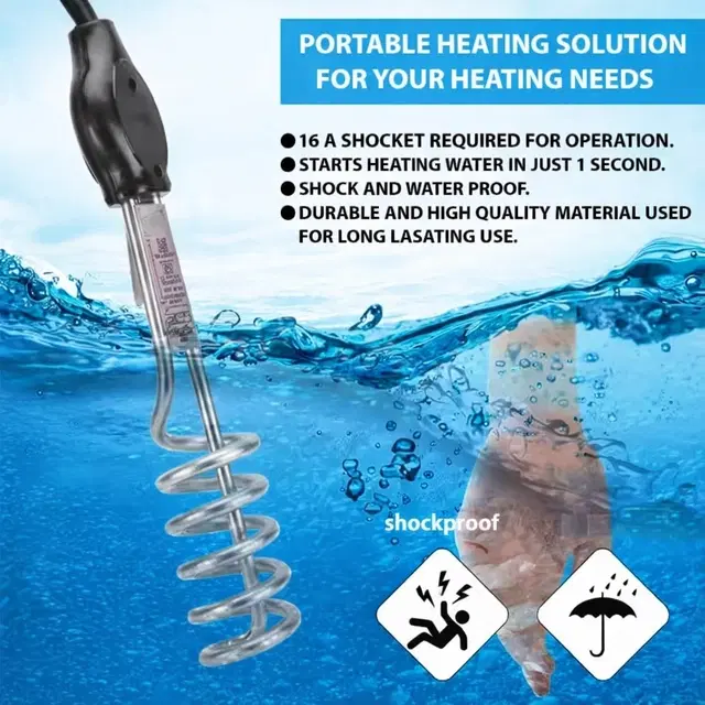 Copper Immersion Rod ,Multicolour, 1500 Watts