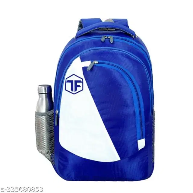 Taha Polyester Backpack for Kids, Royal Blue, 30 L