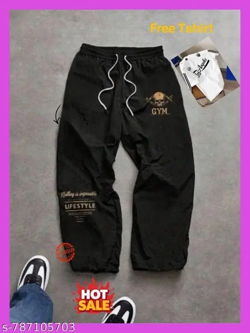 Chambray Pant for Men, Black (28)