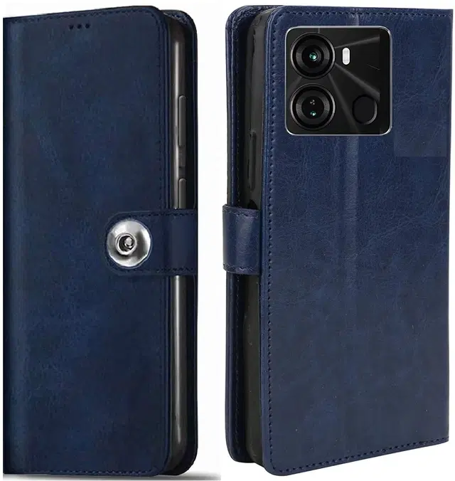 Flip Mobile Cover for ITEL P662L/Itel P40, Multicolor